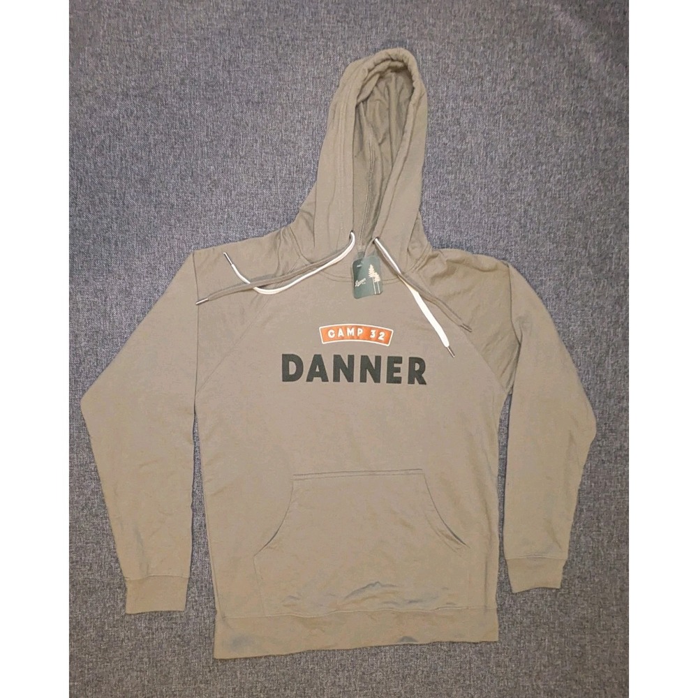 Danner Camp 32 Pullover Hoodie Lightweight Cotton Blend Adult Sweatshirt
